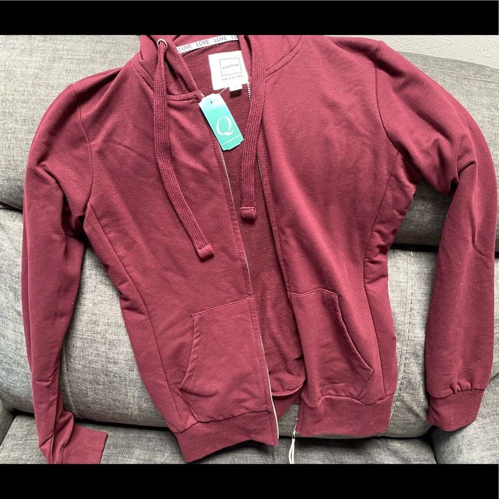 NWT Maroon Jacket, size S